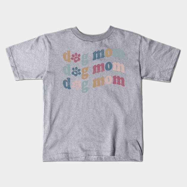 Dog mom Kids T-Shirt by LifeTime Design